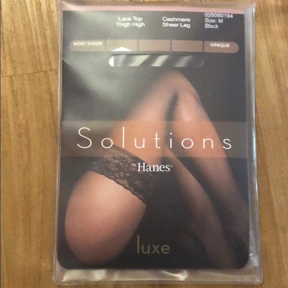 Hanes solutions luxe pantyhose Threesomes cum swap